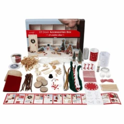 Creativ Company Knutselen, Knutselpakketten - Box Met Basismaterialen Kerstkabouter Set