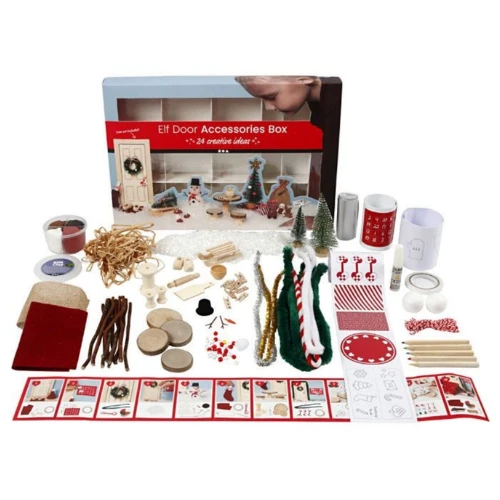 Creativ Company Knutselen, Knutselpakketten - Box Met Basismaterialen Kerstkabouter Set