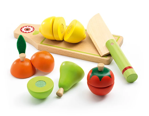 Djeco Djeco Keuken, Accessoires - Snijfruit En -groente, 3+