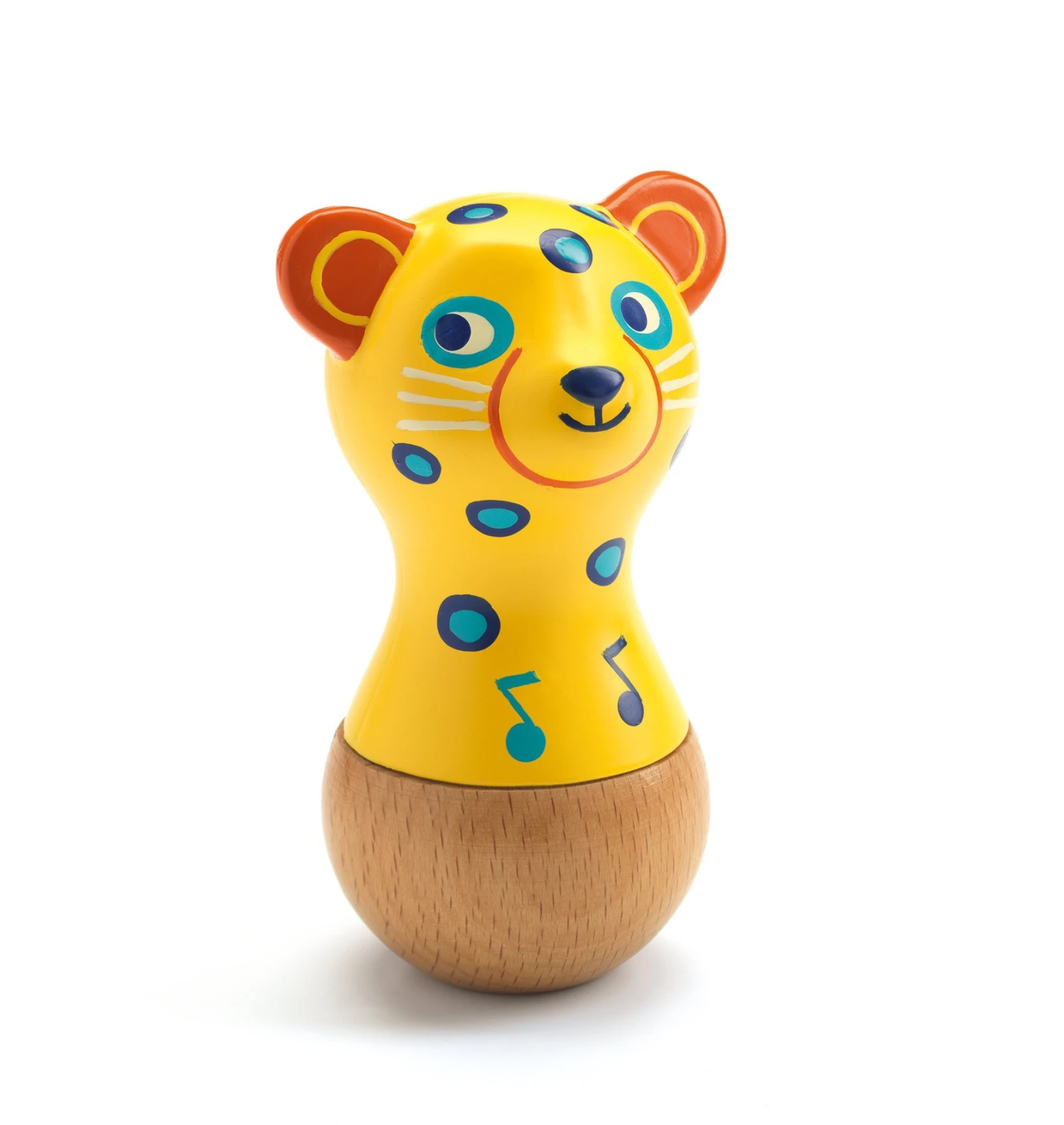 Djeco Speelgoed, Muziekinstrumenten - Animambo Maracas Jaguar