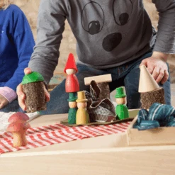 Grapat Houten Poppetjes Bosset (Nins In The Woods)
