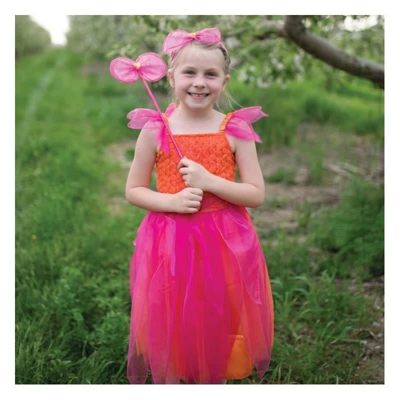 Great Pretenders Feeënjurk Sunset Flower Incl. Staf En Haarband - Maat US 5-6 - Afbeelding 4