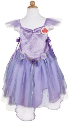 Great Pretenders Great Pretenders Verkleedkleding - Jurk Feeën Tuniek Lila, 3-4 Jr. (Size US 3-4)