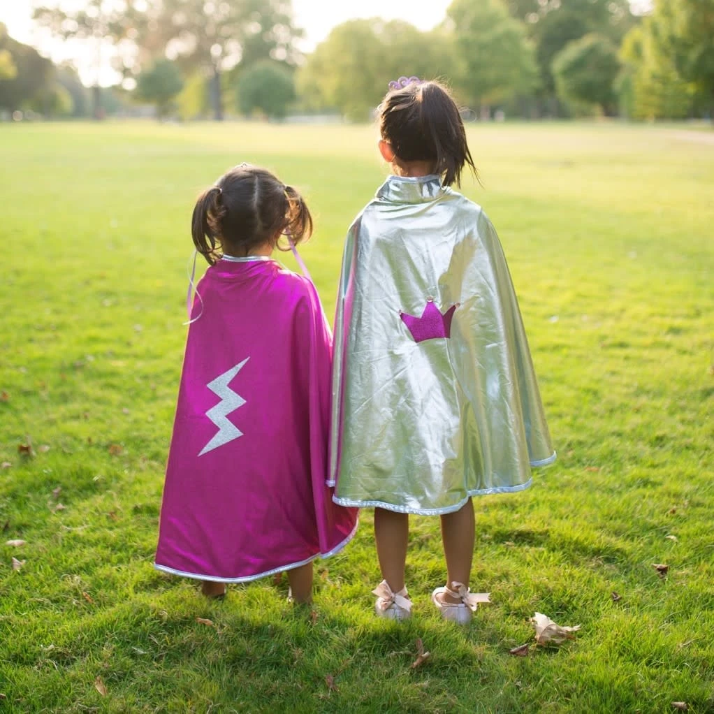 Great Pretenders (UA) (UA) Great Pretenders - Omkeerbare Cape Roze/zilver - Maat US 5-6 - Afbeelding 3