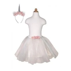 Great Pretenders (UA) (UA) Great Pretenders Verkleedkleding - Rok Unicorn Tutu Met Haarband, 4-7 Jr. (Size US 4-7)