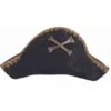 Great Pretenders Verkleedkleding, Accessoires - Kapitein Haak Hoed, 1 Stuk