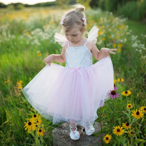 Great Pretenders Verkleedkleding - Jurk Sequins Princess (3-4 Jaar) - Afbeelding 2