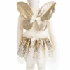 Great Pretenders Verkleedkleding - Set Gracious Gold Sequins (4-6 Jaar)