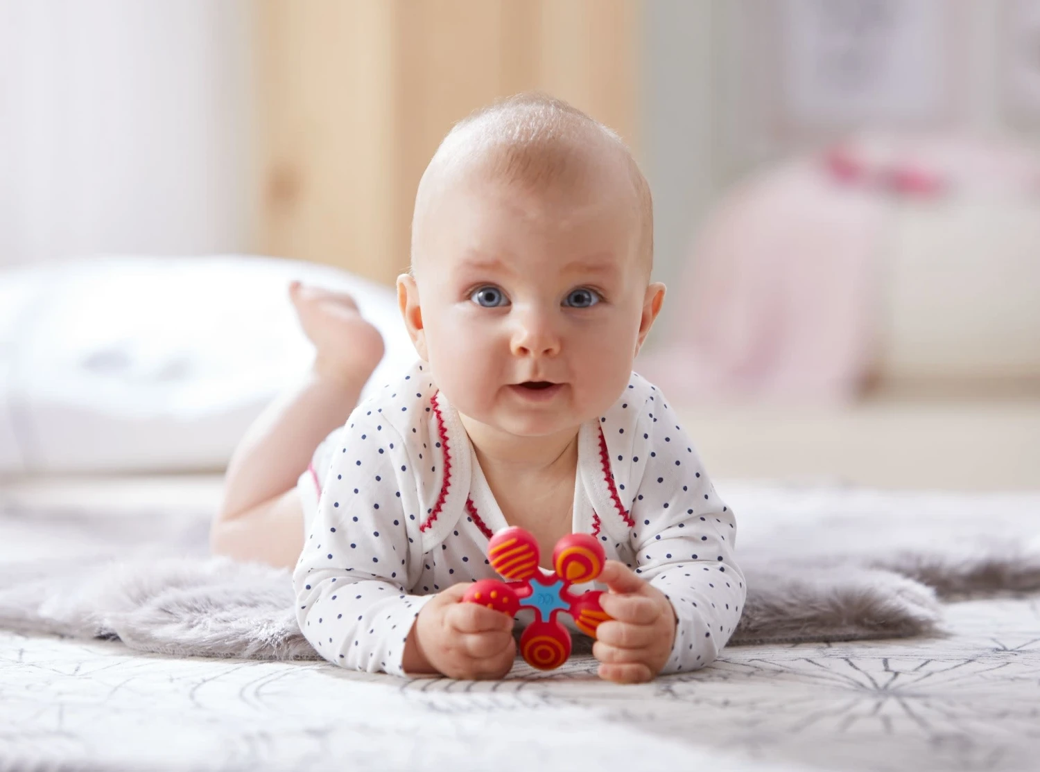 HABA HABA Grijpspeeltje Ster Rood