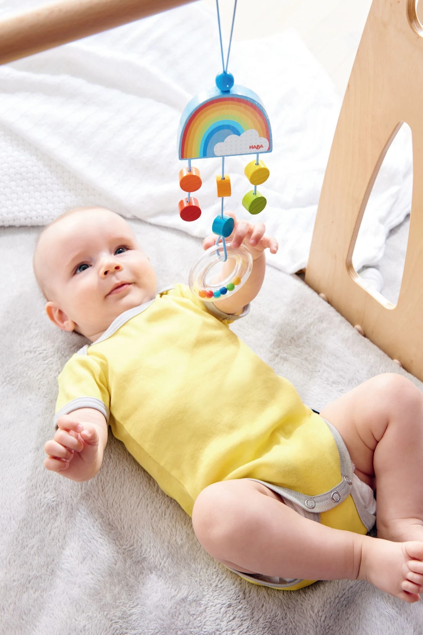 HABA HABA Hangfiguur Regenboog - Afbeelding 2