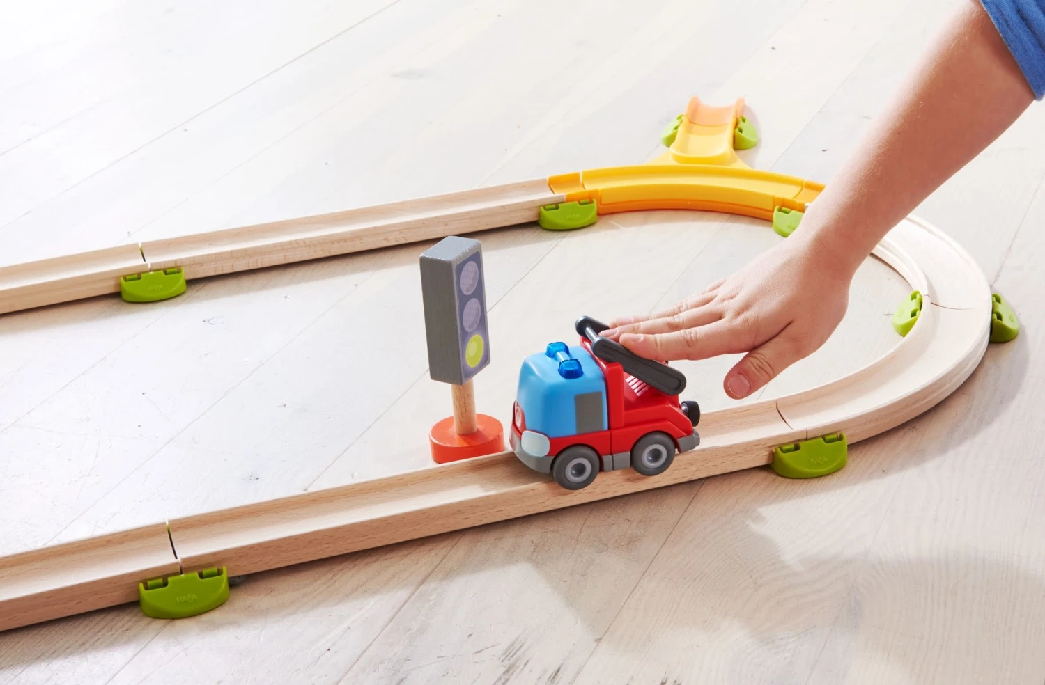 HABA HABA Kullerbü Knikkerbaan - Ladderwagen - Afbeelding 2