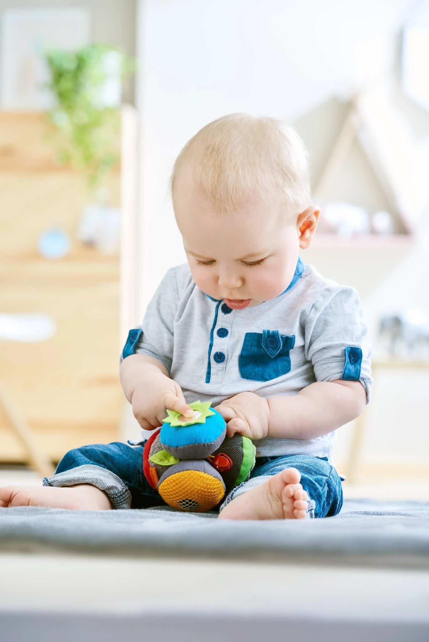 HABA (UA) Stoffen Bal Bobbels - Afbeelding 2