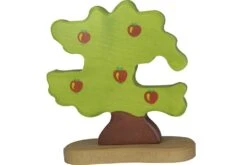 Holztiger Bosdieren: appelboom voor vogels 20x2x20cm, Hout