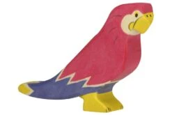 Holztiger Wildernis: papegaai 11x2x7cm, hout