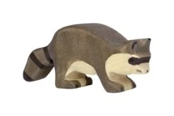 Holztiger Wildernis: wasbeer 10x2x5cm, hout