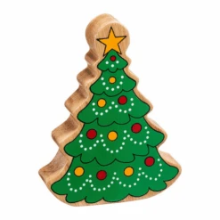 Houten Speelgoed - Houten Kerstboom, 12,5cm (groot)