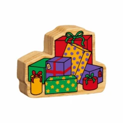 Houten Speelgoed - Speelfiguren: Houten Cadeautjes (medium)