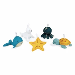 Janod Badspeelgoed - Badvriendjes Spons, Assorti