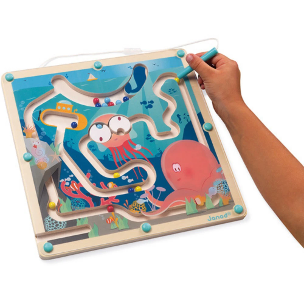 Janod Educatief - Magnetisch Doolhof Oceaan - Afbeelding 3