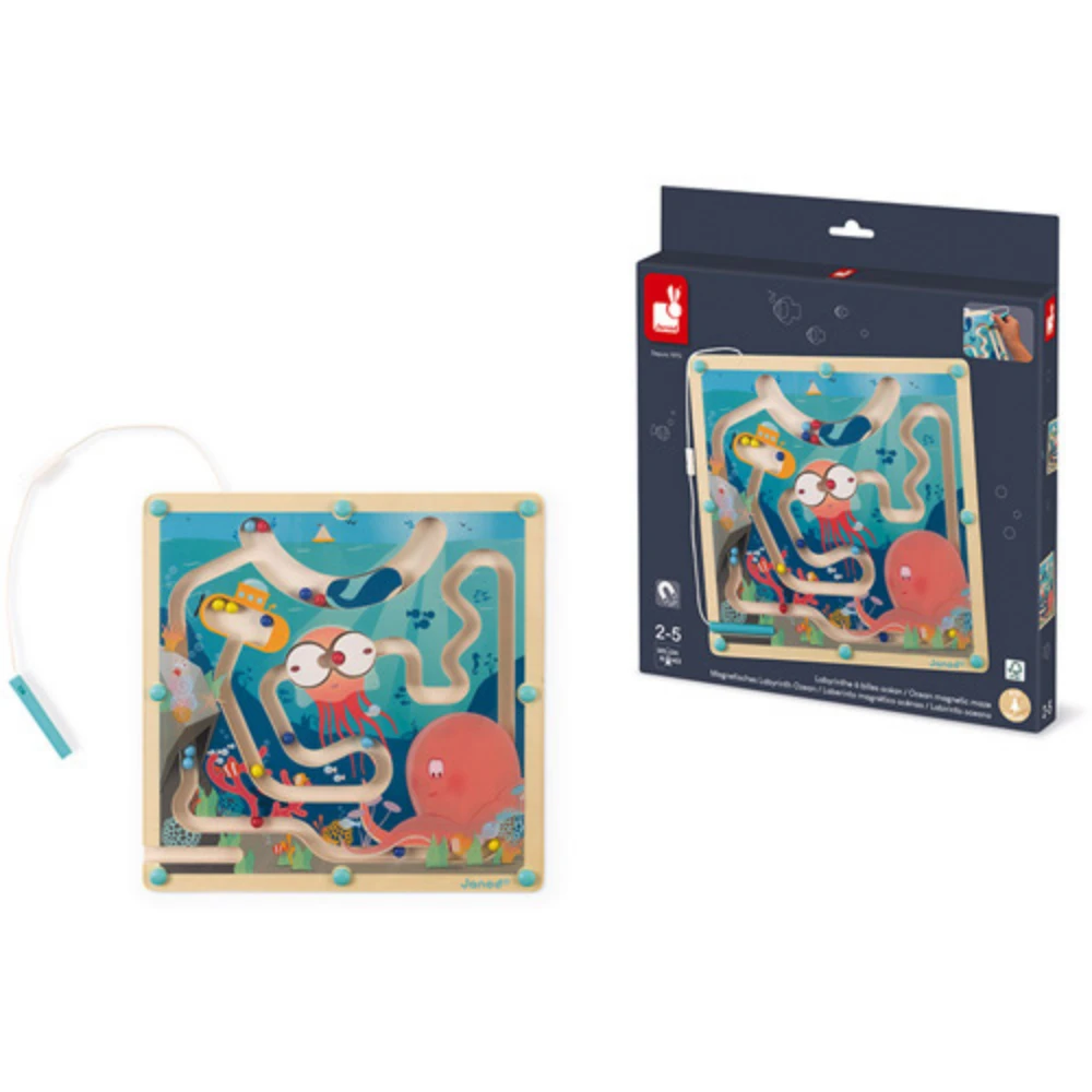 Janod Educatief - Magnetisch Doolhof Oceaan - Afbeelding 6