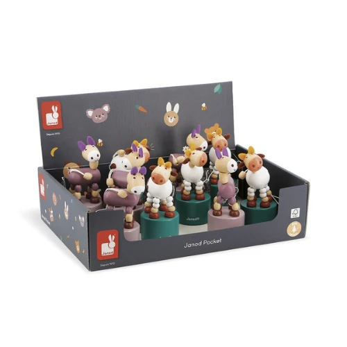 Janod Pocket - Koe En Ezel - Afbeelding 2