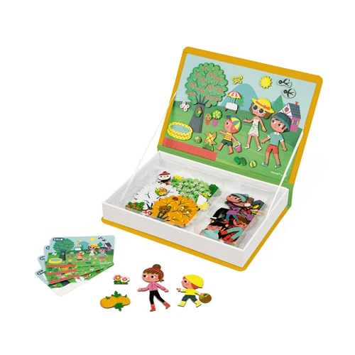 Janod Speelgoed, Magneetboek - 4 Seizoenen (Magnetibook) - Afbeelding 2