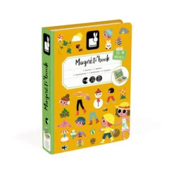 Janod Speelgoed, Magneetboek - 4 Seizoenen (Magnetibook)