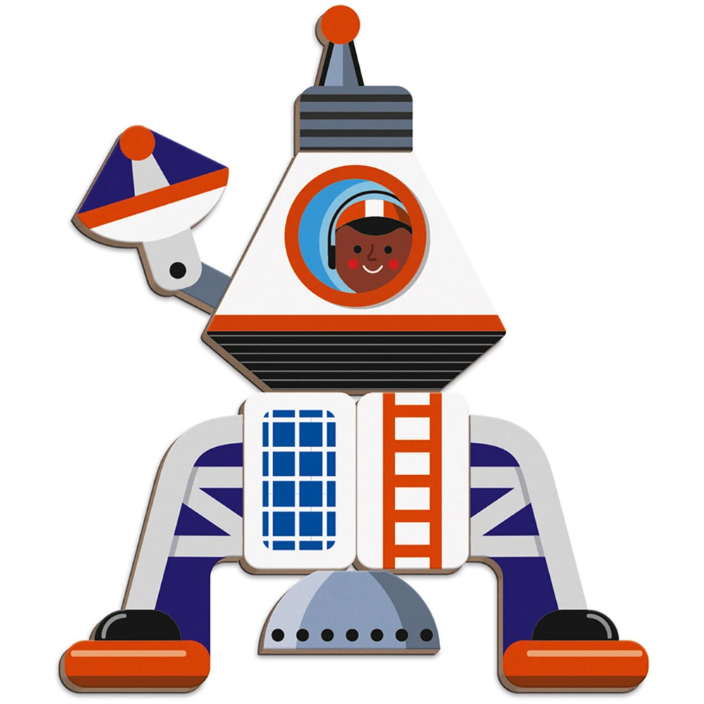 Janod Speelgoed Magneetboek - Heelal (Magnetibook) - Afbeelding 2