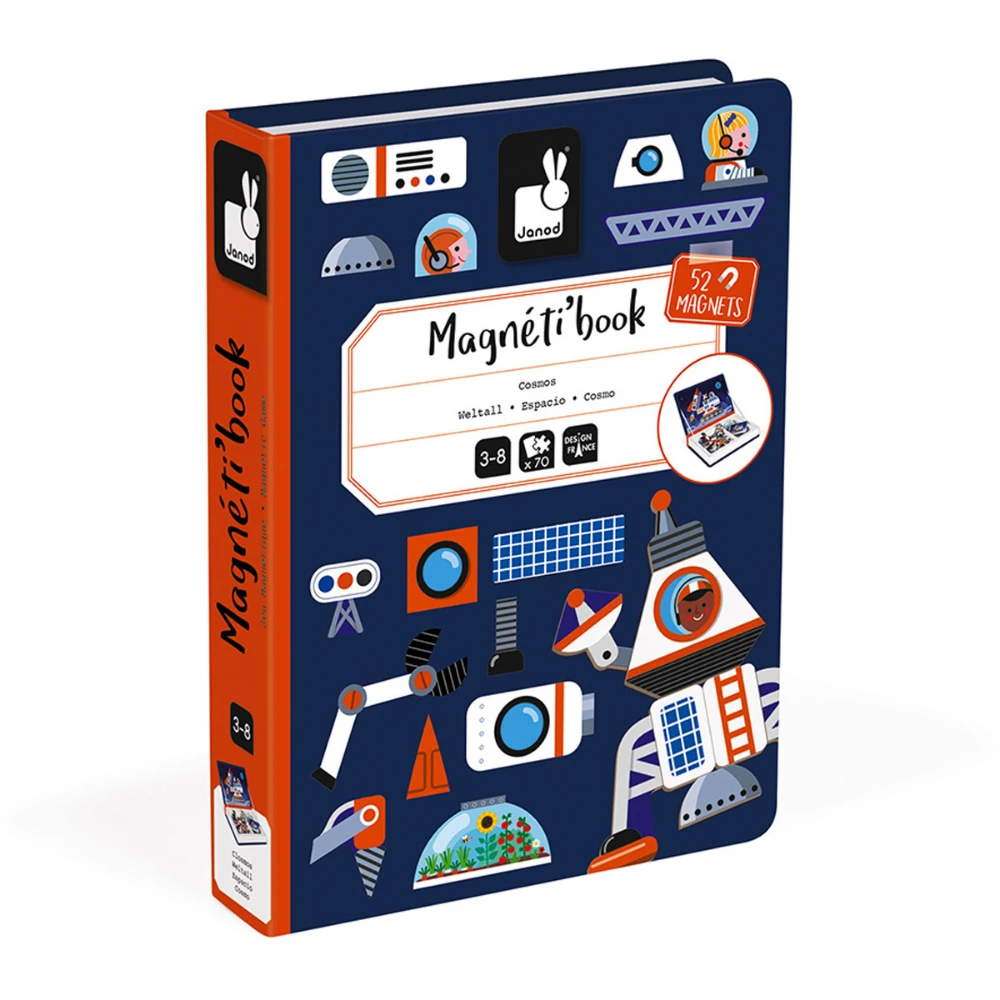 Janod Speelgoed Magneetboek - Heelal (Magnetibook) - Afbeelding 4