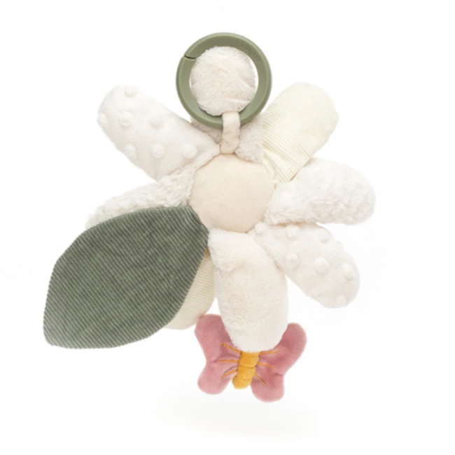 Jellycat Babyspeelgoed - Activiteitenknuffel Bloem Daisy (Fleury Daisy Activity Toy) - Afbeelding 3