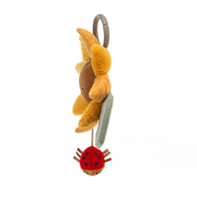 Jellycat Babyspeelgoed - Activiteitenknuffel Zonnebloem (Fleury Sunflower Activity Toy) - Afbeelding 2