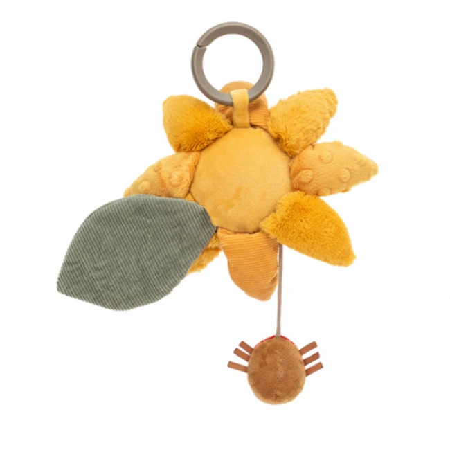 Jellycat Babyspeelgoed - Activiteitenknuffel Zonnebloem (Fleury Sunflower Activity Toy) - Afbeelding 3