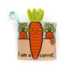 Jellycat Jellycat Babyspeelgoed - Stoffen Babyboekje Carrot , 16cm
