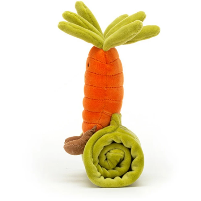 Jellycat Knuffeldoekje - Wortel - Afbeelding 2