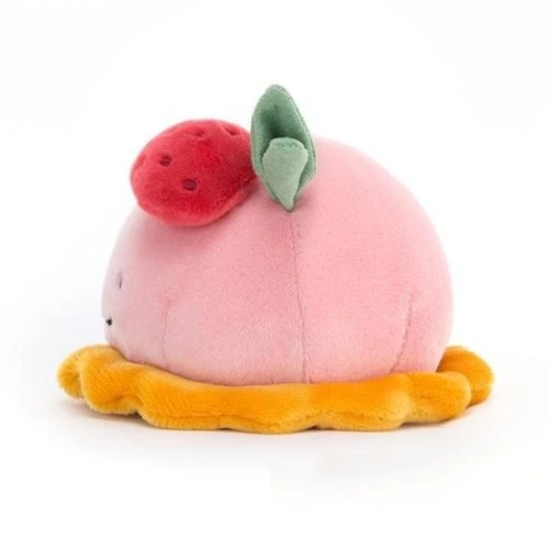 Jellycat Knuffels - Pretty Patisserie Dome Framboise, 5cm - Afbeelding 2