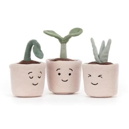 Jellycat Knuffels - Silly Seedling Serene, 9cm - Afbeelding 4