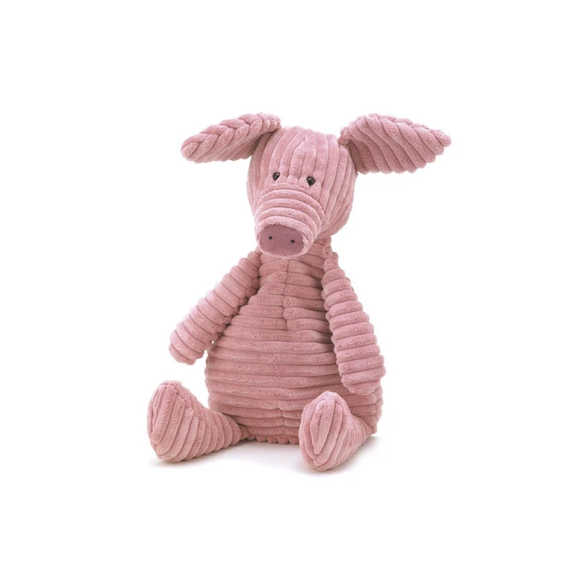 Jellycat Knuffels - Varken Geribd (Cordy Roy Pig Small), 26cm