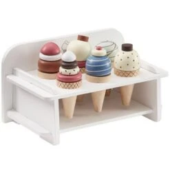 Kids Concept Rek Voor Ijsjes + 6 Ijsjes