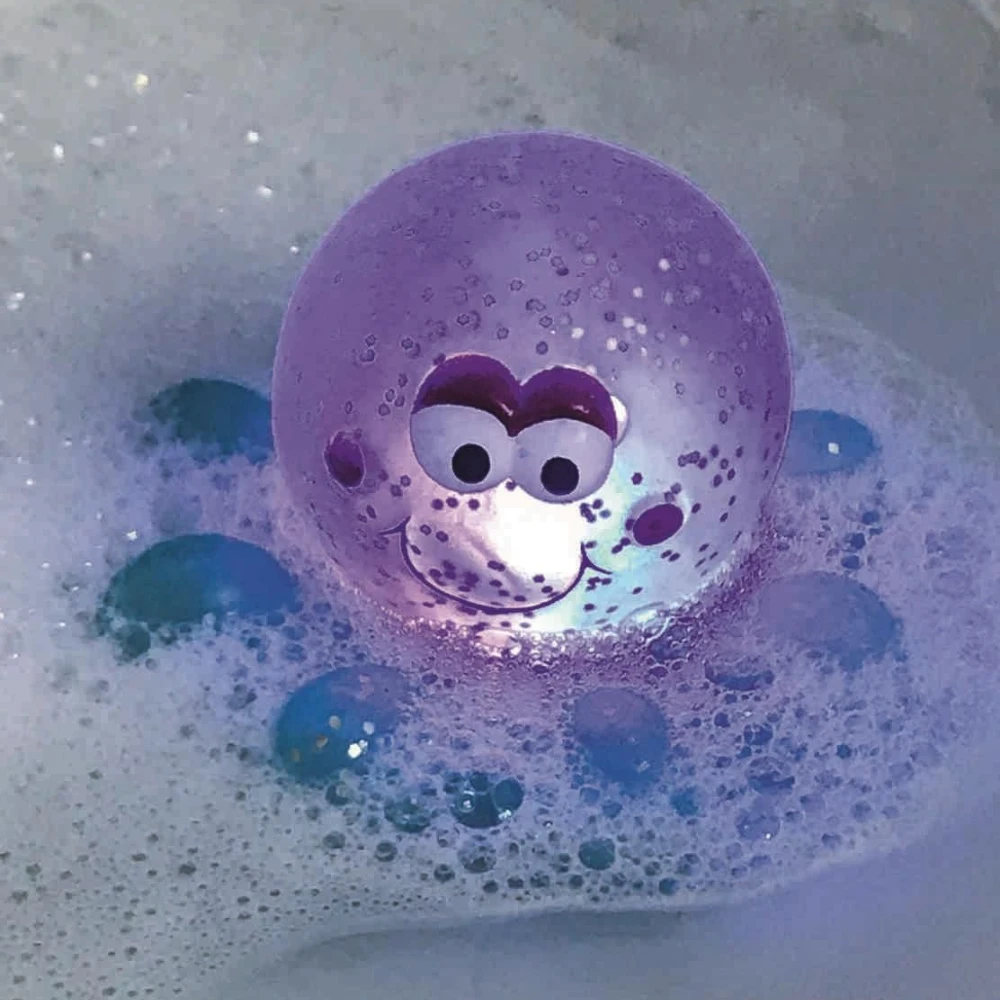 Lichtgevende Octopussen Met Glitter Voor In Bad
