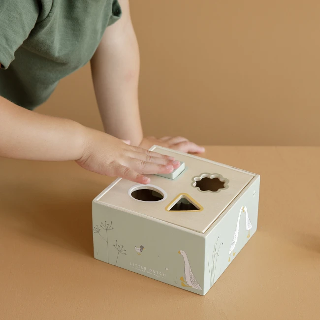 Little Dutch Houten Speelgoed - Houten Vormenstoof Gans (Little Goose) - Afbeelding 2