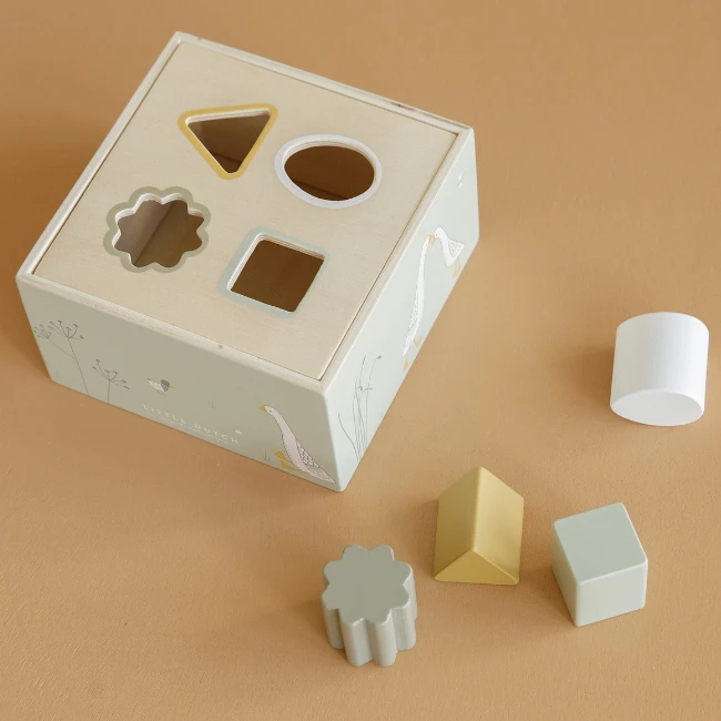 Little Dutch Houten Speelgoed - Houten Vormenstoof Gans (Little Goose) - Afbeelding 3