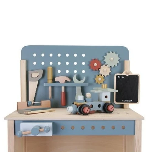 Little Dutch Houten Speelgoed - Houten Werkbank - Afbeelding 2