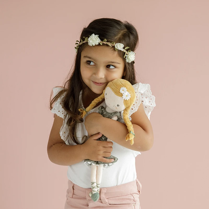 Little Dutch Poppen - Knuffelpop Julia Middel, 35cm