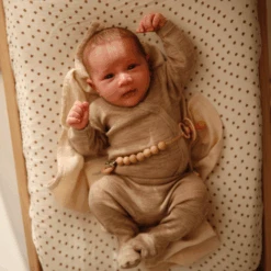 Mushie Accessoires - Speenketting Eva Clementine