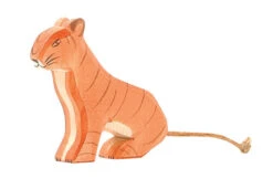 Ostheimer Ostheimer Houten Speelfiguren - Tijger Zittend