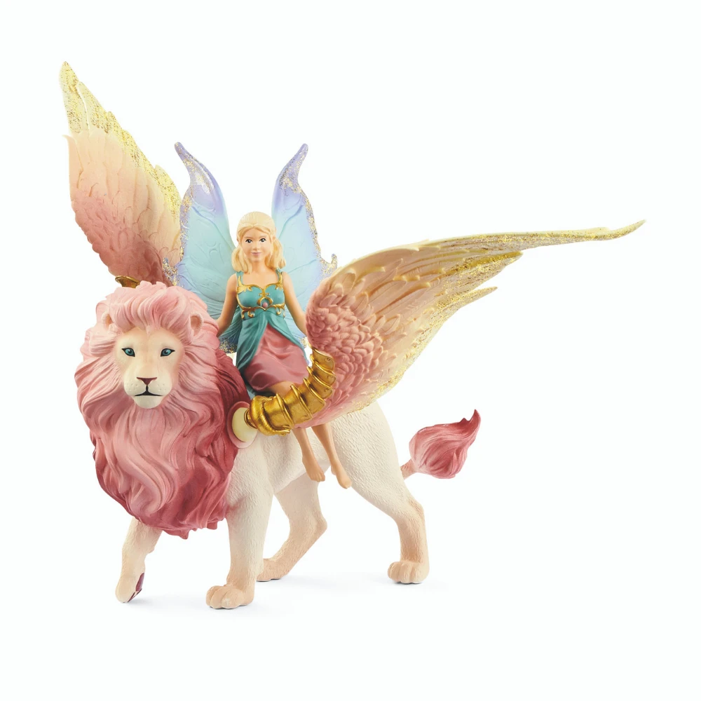 Schleich Schleich - Bayala: Elfje Op Gevleugelde Leeuw