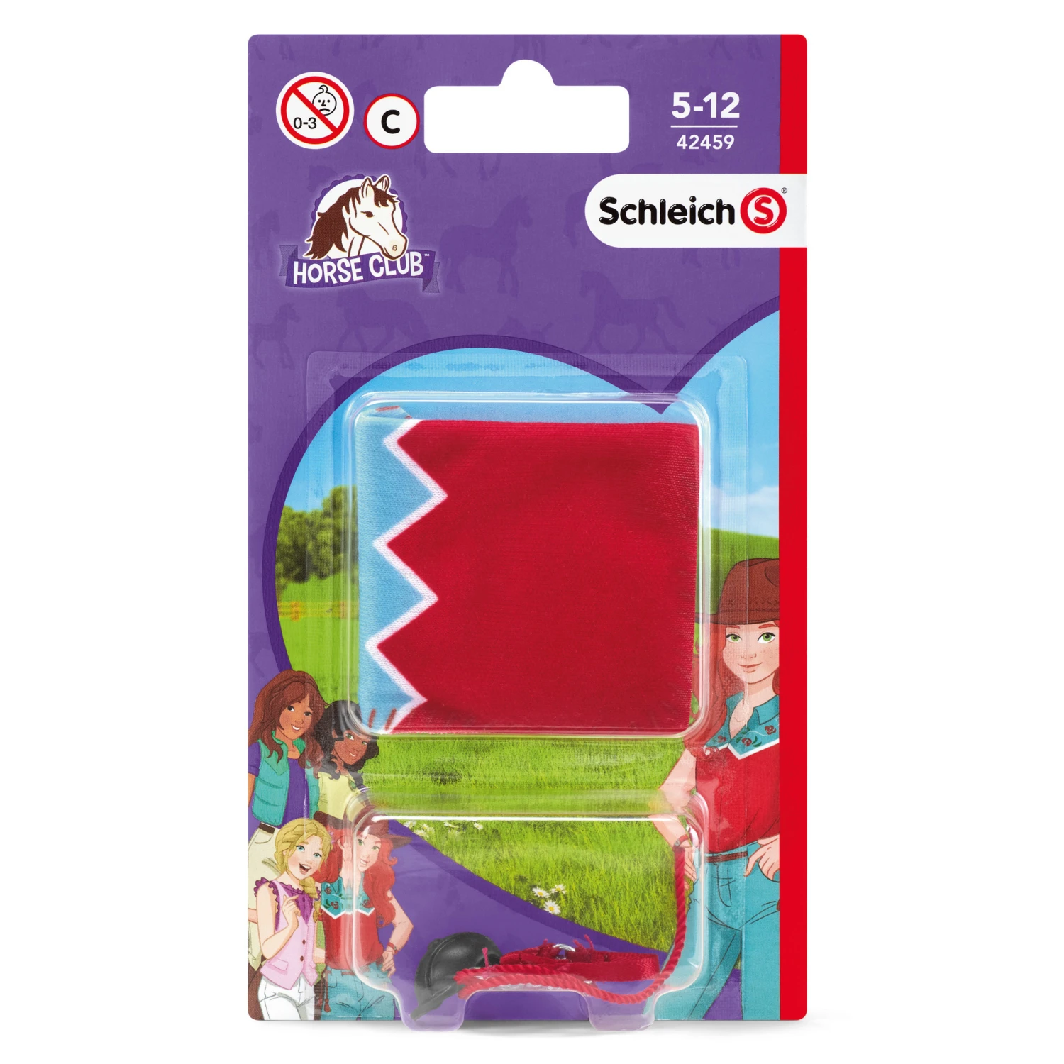 Schleich Schleich Horse Club - Hannah & Cayenne Deken En Halster - Afbeelding 2