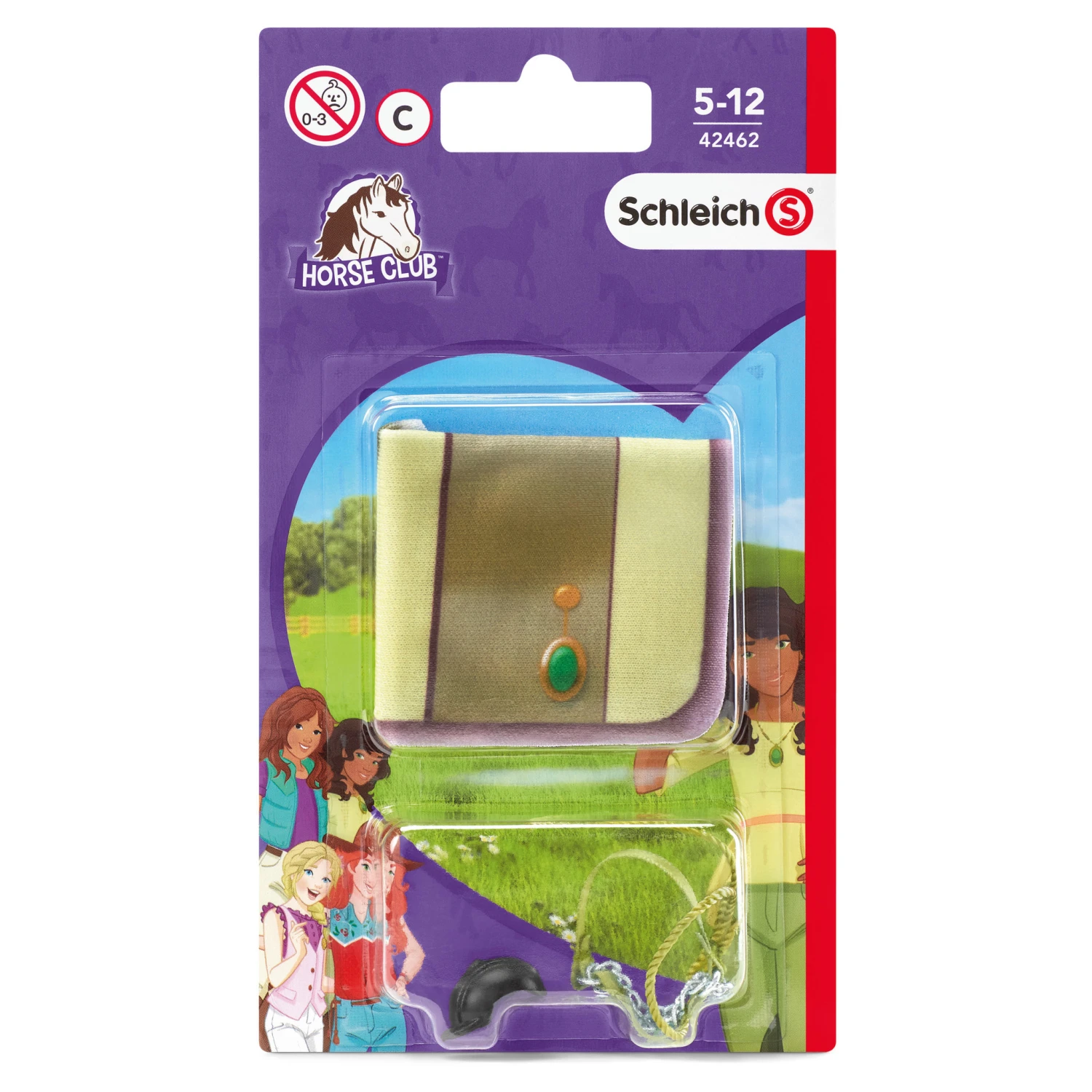 Schleich Schleich Horse Club - Sarah & Mystery Deken En Halster - Afbeelding 4