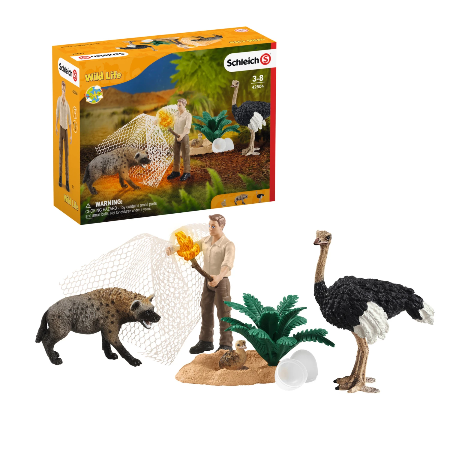 Schleich Schleich Wild Life - Hyena Aanval - Afbeelding 2