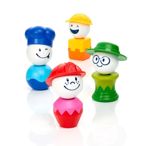 SmartMax Magnetisch Speelgoed - My First People, 1+ - Afbeelding 3